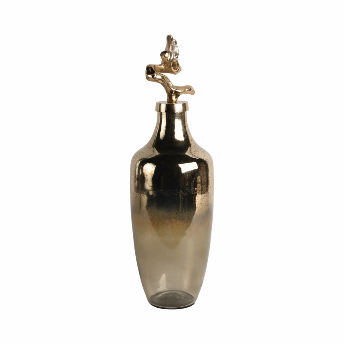 Bramrun Gold Glass Vase — 20″ — additional view