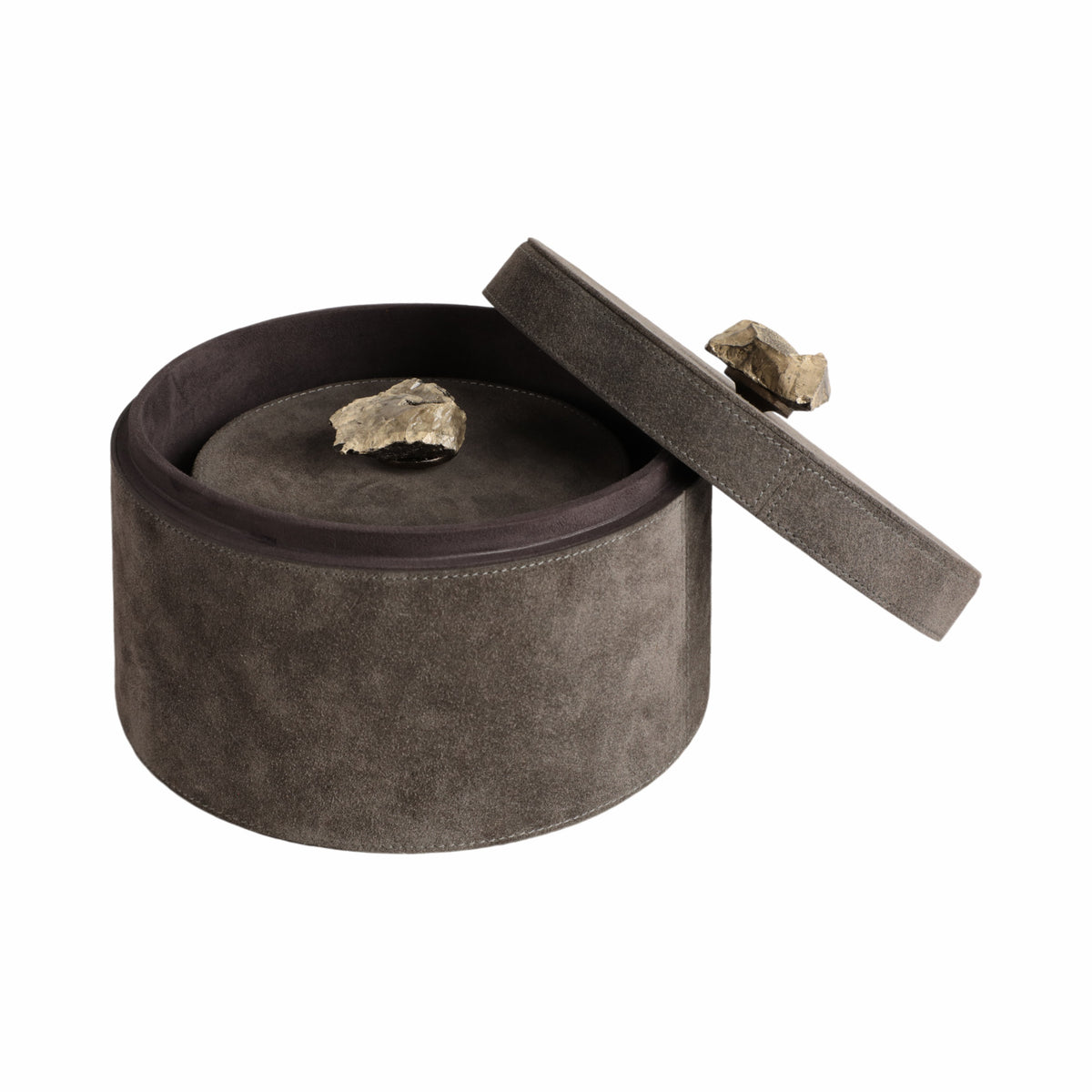 Graysonhaven Set of 2 Gray Boxes — 5″ — additional view