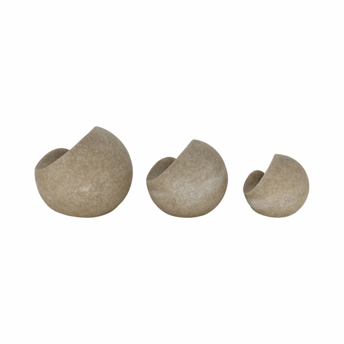Turnerbrook Set of 3 Brown Decor — 5″ — additional view