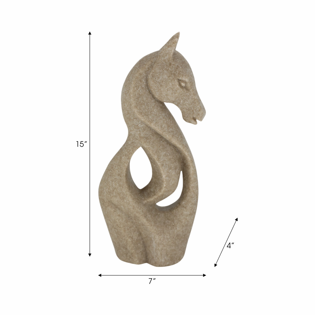 Houstonstone Brown Decor — 15″ — additional view