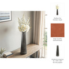 Pearlwood Black Vase — 28″ — additional view