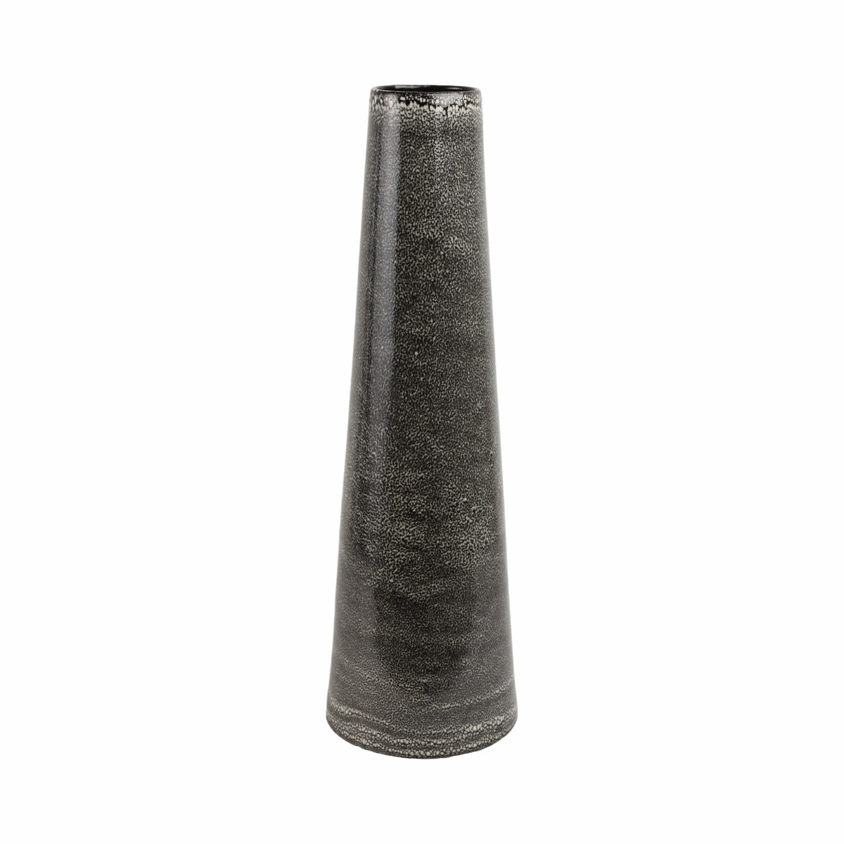 Pearlwood Black Vase — 28″ — additional view