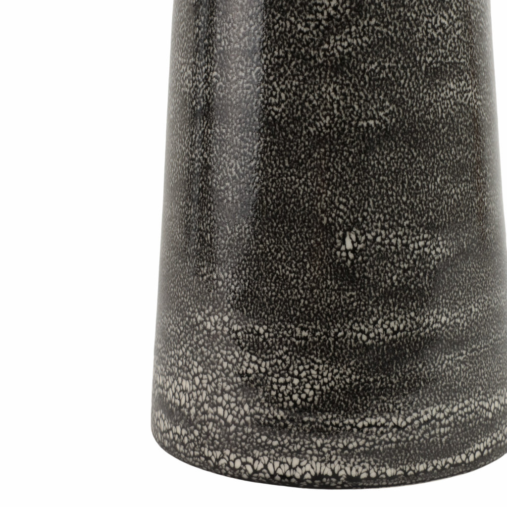 Pearlwood Black Vase — 28″ — additional view
