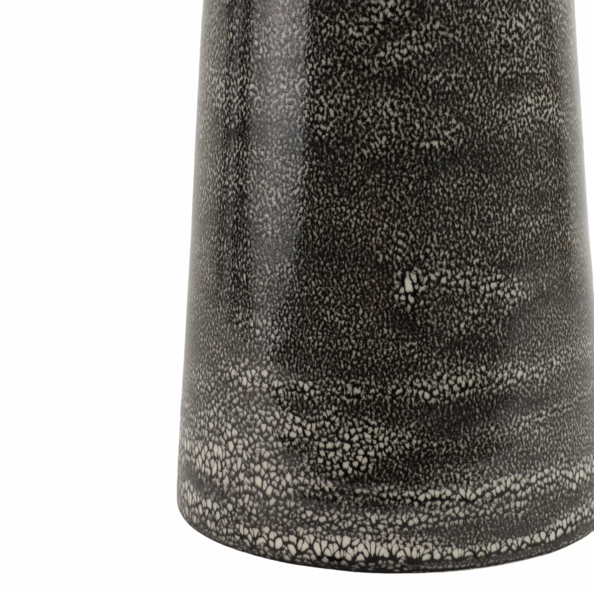 Pearlwood Black Vase — 28″ — additional view