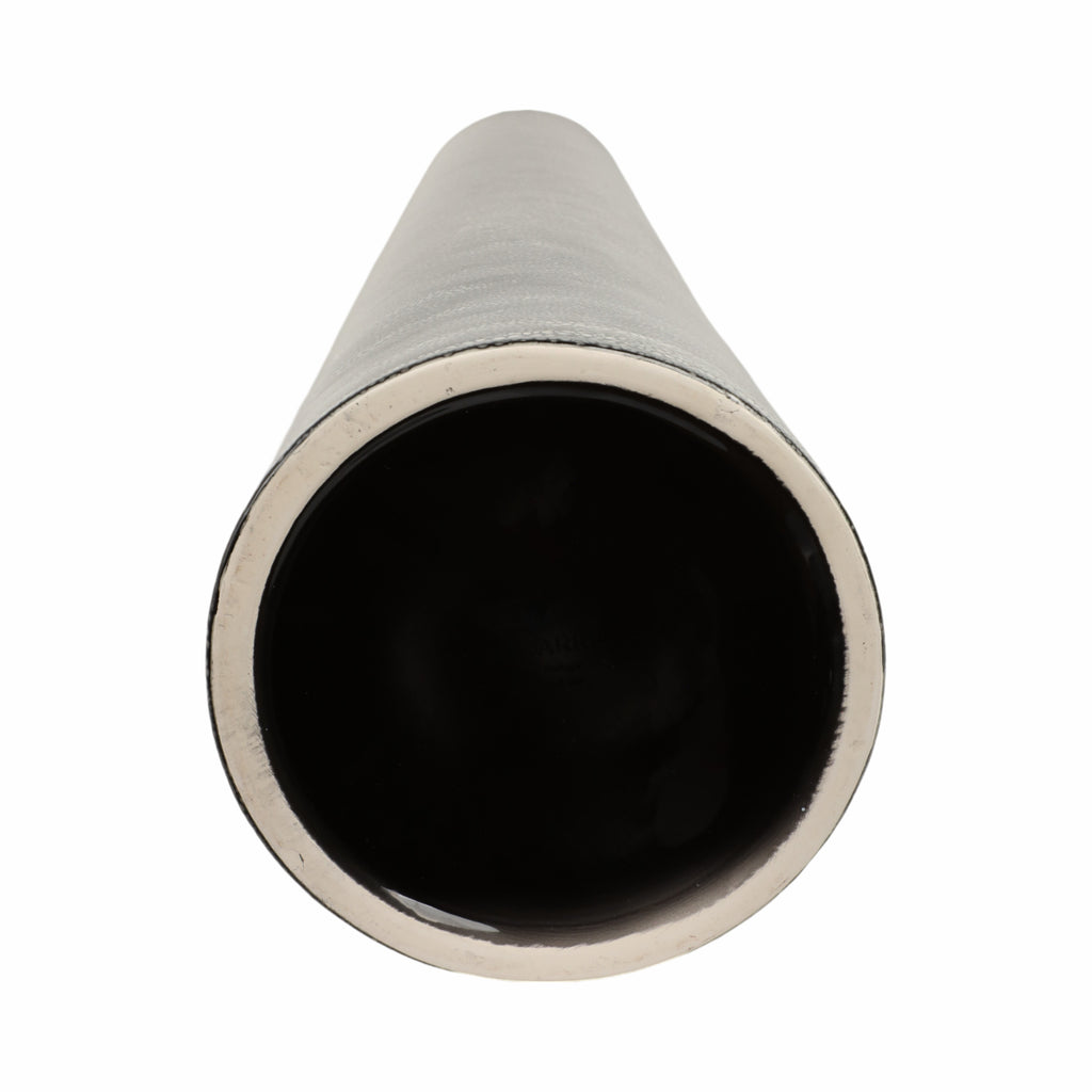 Pearlwood Black Vase — 28″ — additional view