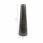 Pearlwood Black Vase — 28″ — additional view