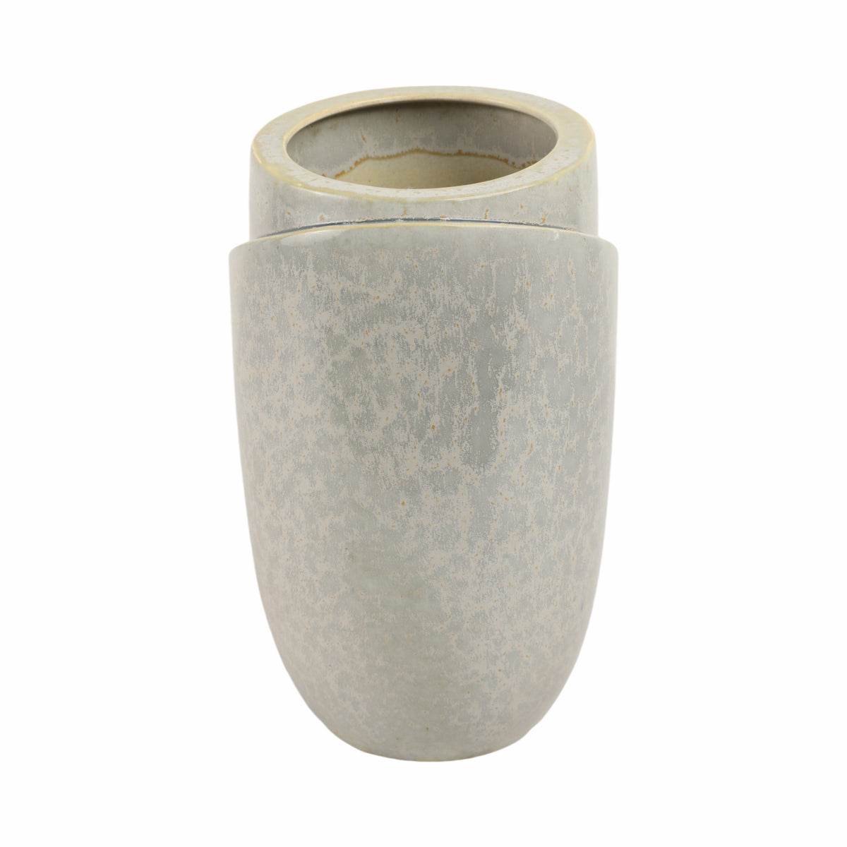 Greysonstone Gray Vase — 11″ — additional view