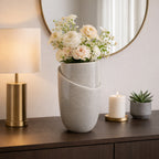 Greysonstone Gray Vase — 15″ — additional view