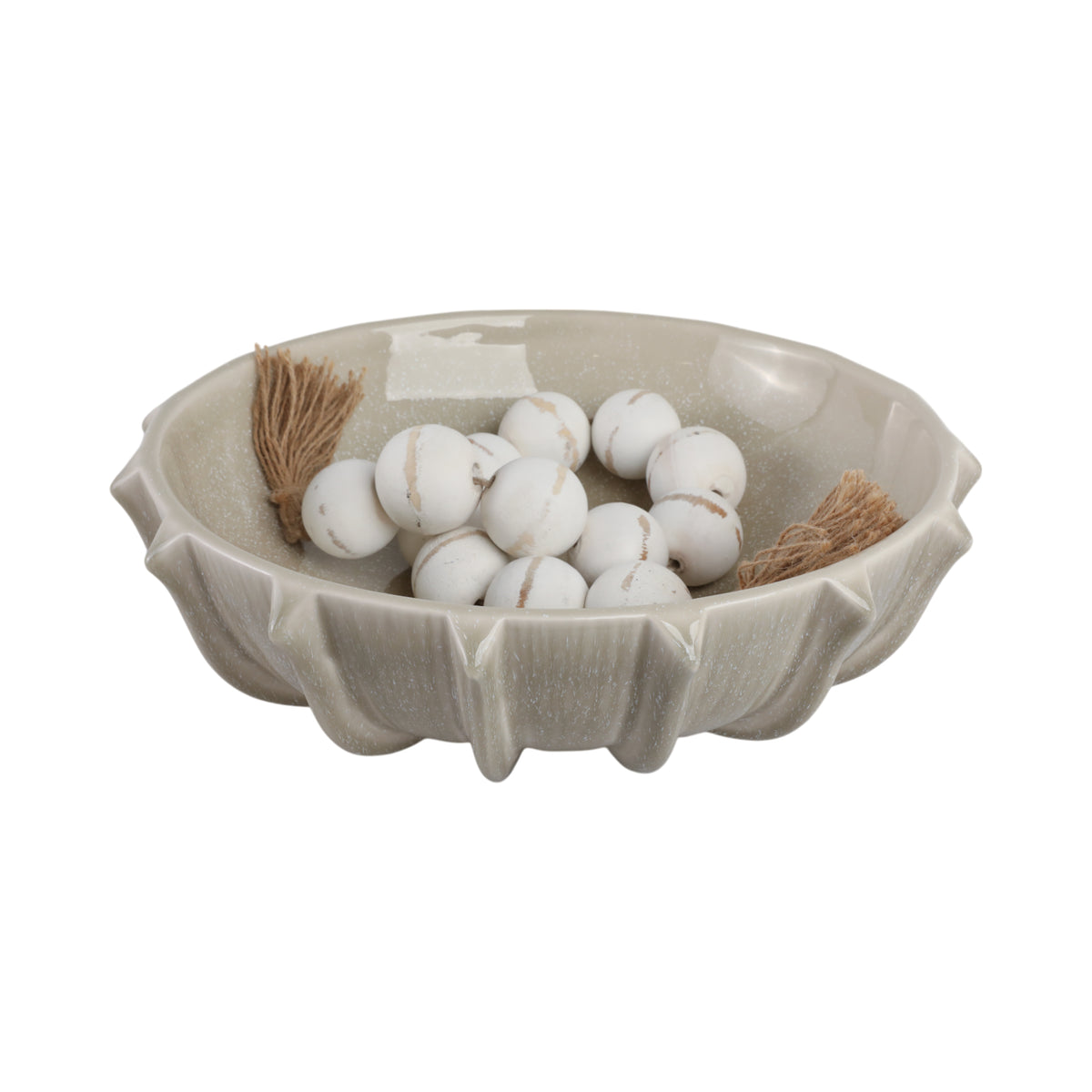 Drewgate Taupe Bowl — 5″ — additional view