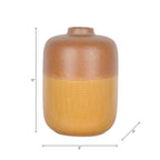 Hermonvale Tan Vase — 12″ — additional view