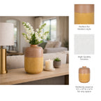 Hermonvale Yellow Vase — 14″ — additional view
