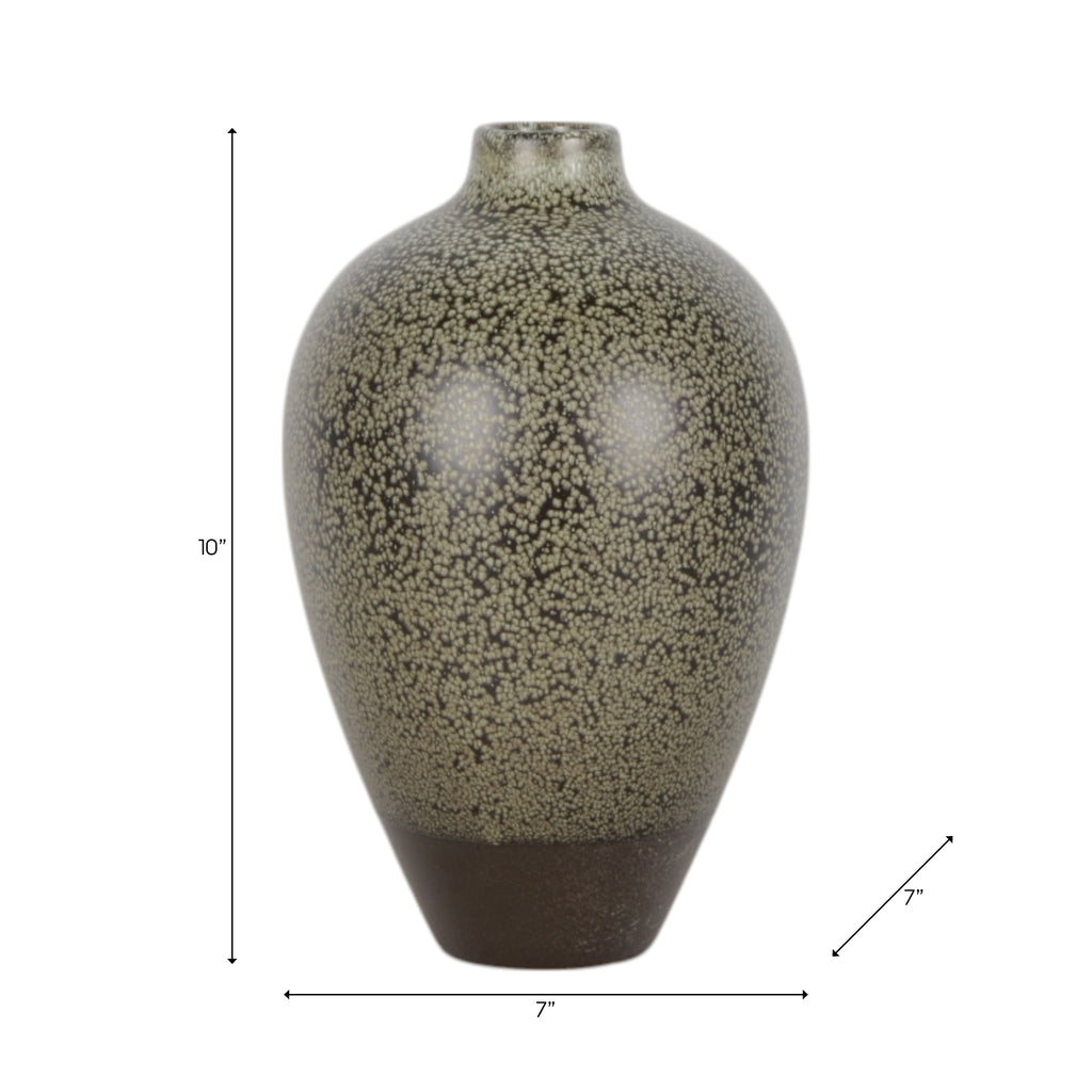Camdenmoor Green Vase — 10″ — additional view