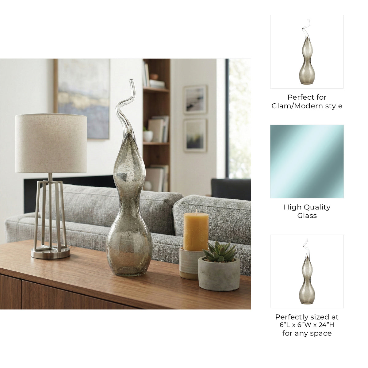 Kendallworth Clear Decor — 24″ — additional view