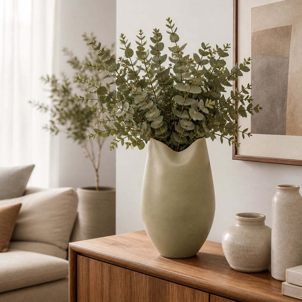 Gaigemore Brown Vase — 17″ — additional view