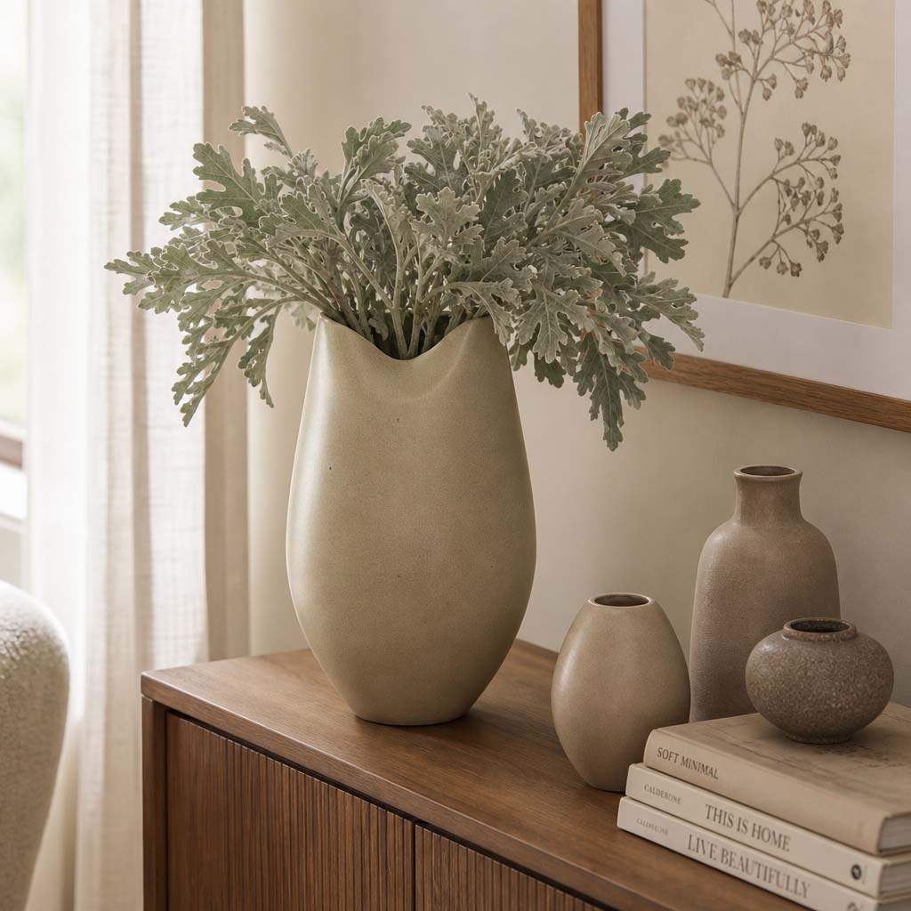 Gaigemore Brown Vase — 17″ — additional view