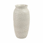 Bennetside White Vase — 15″ — additional view