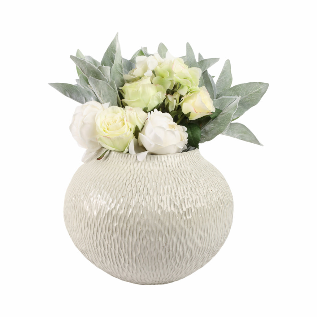 Uptonmoor White Bowl — 10″ — additional view
