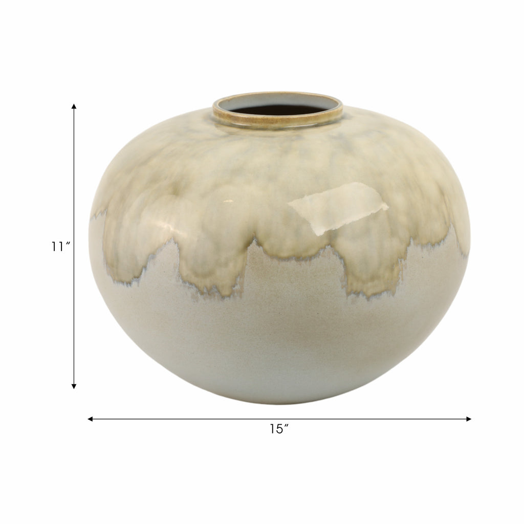 Aspenoak Gray Bowl — 12″ — additional view