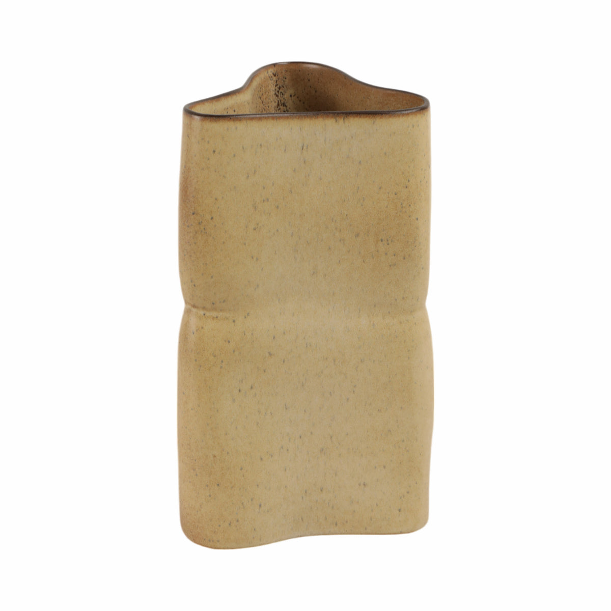 Harveyway Tan Vase — 12″ — additional view