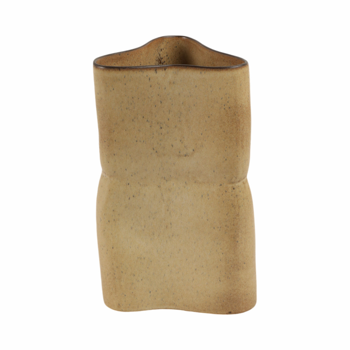 Harveyway Tan Vase — 12″ — additional view