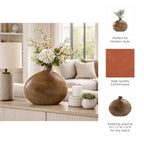 Cabotpark Brown Vase — 14″ — additional view