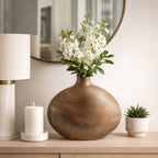 Cabotpark Brown Vase — 14″ — additional view