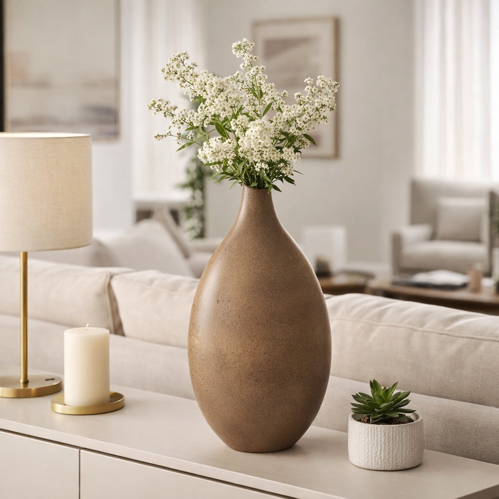Cabotpark Brown Vase — 21″ — additional view