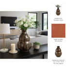 Harlemhaven Brown Vase — 16″ — additional view