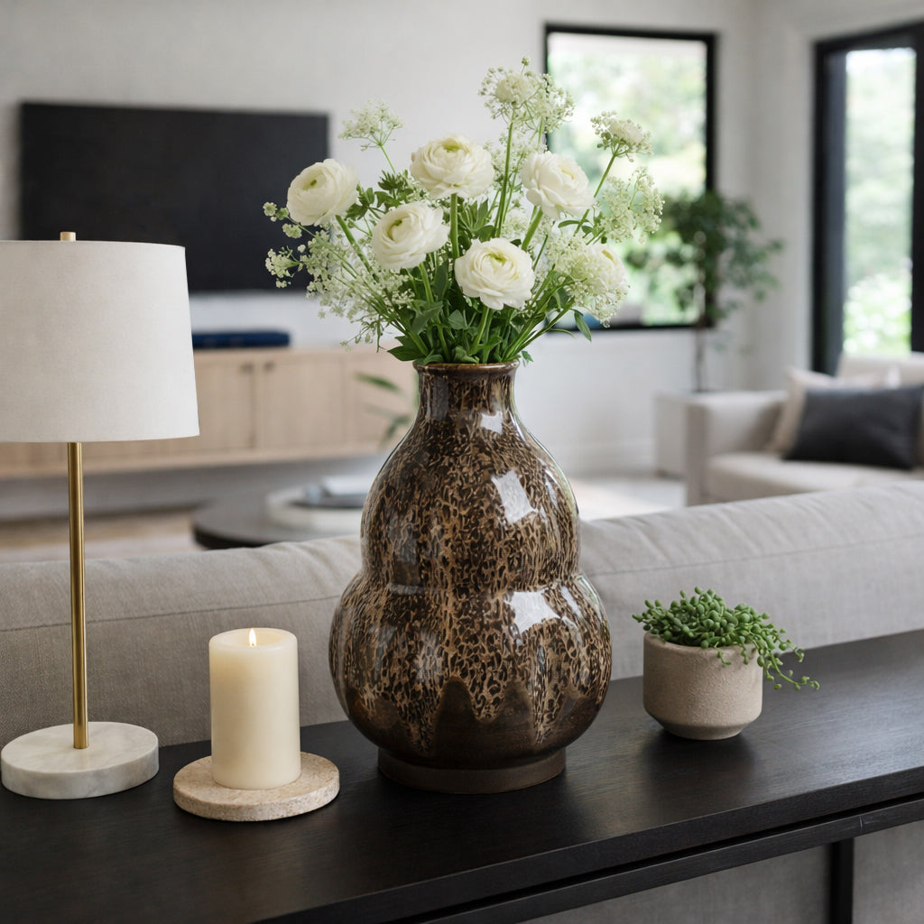 Harlemhaven Brown Vase — 16″ — additional view
