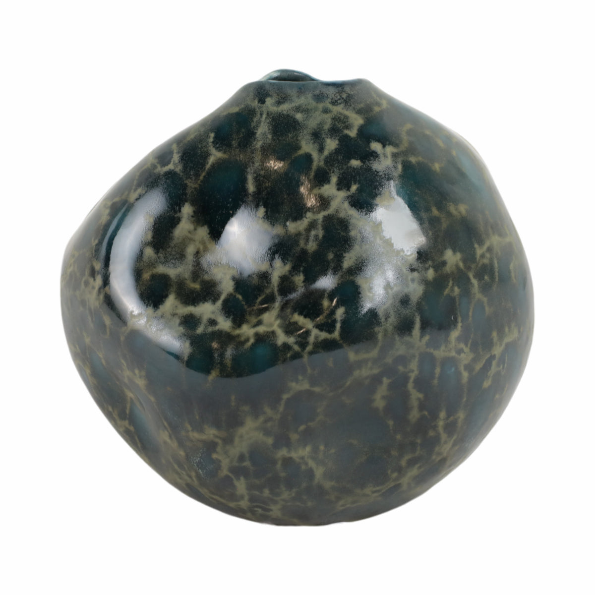 Bramham Black Vase — 7″ — additional view