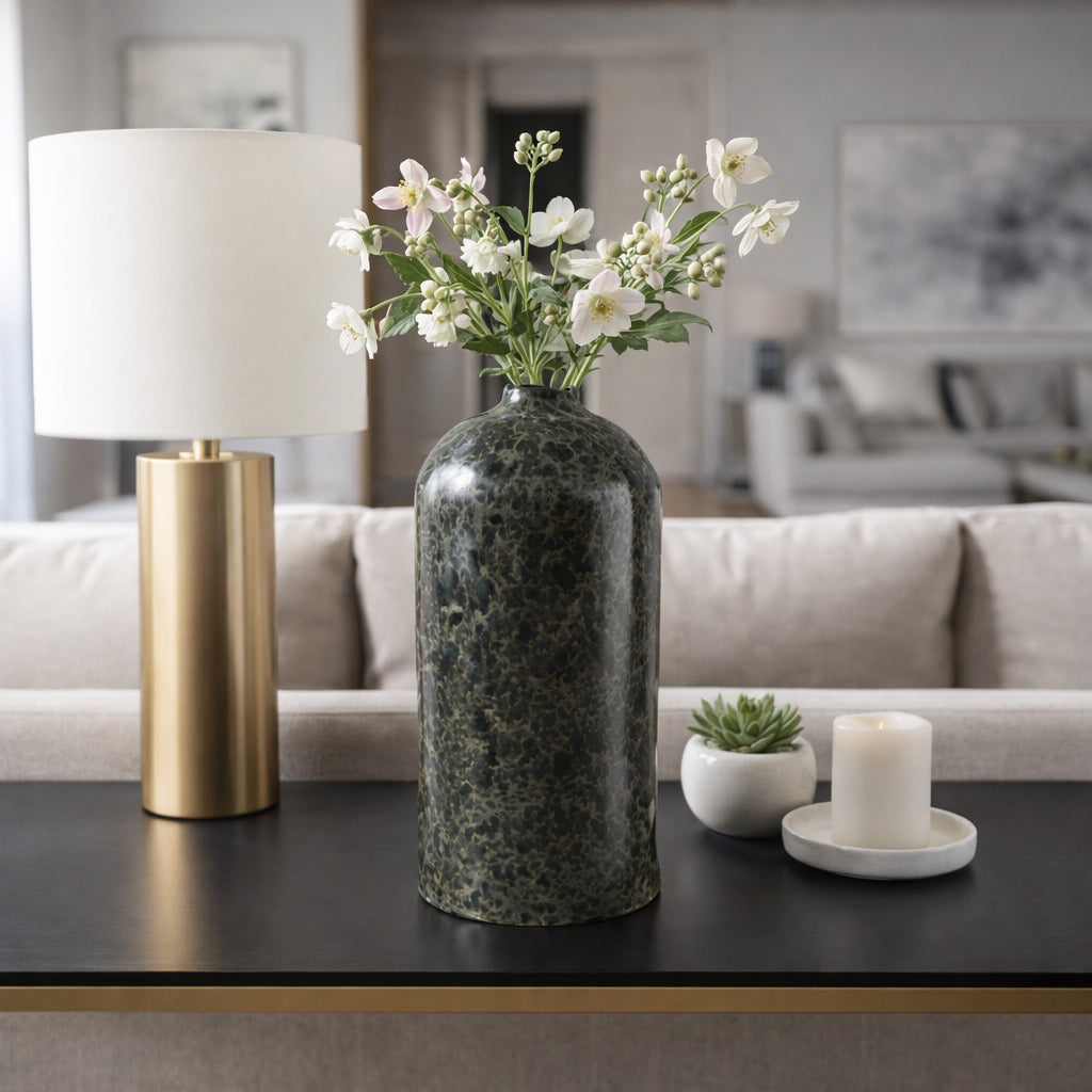 Blantonway Green Vase — 14″ — additional view