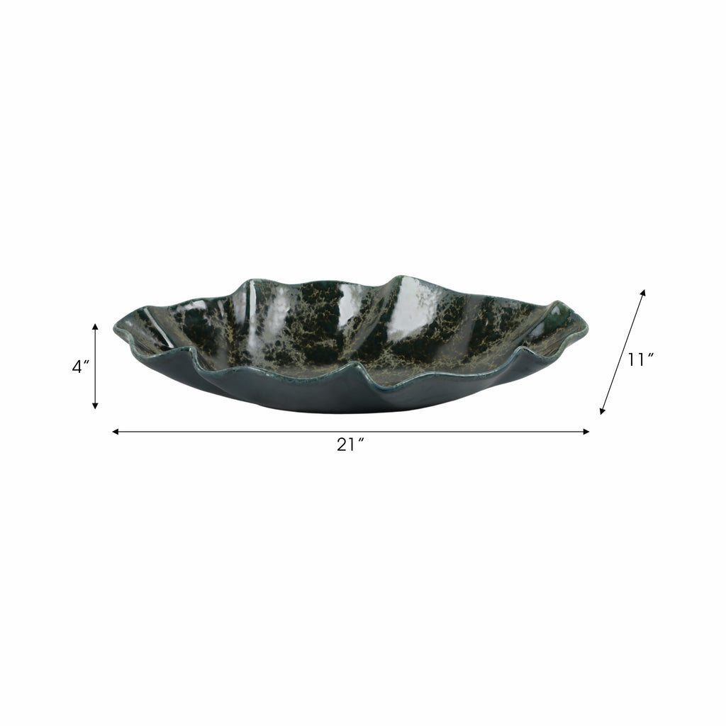 Waylandcross Green Bowl — 4″ — additional view