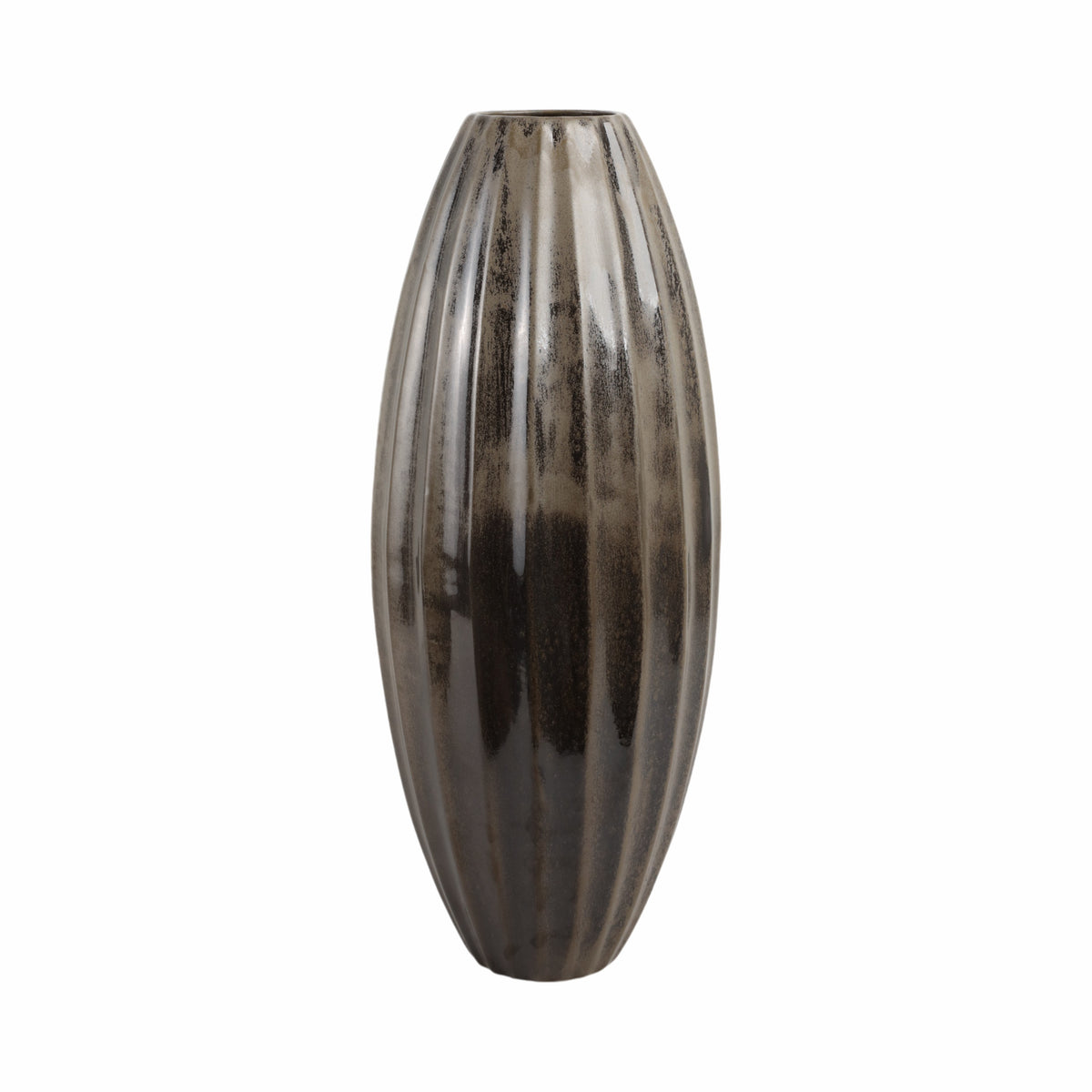 Tiltonridge Black Vase — 25″ — additional view