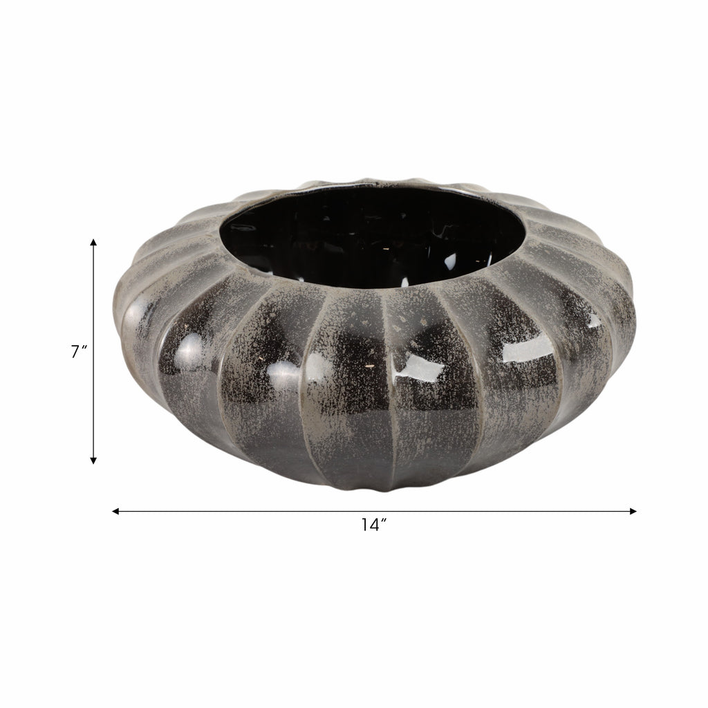 Dorsetwood Black Bowl — 7″ — additional view