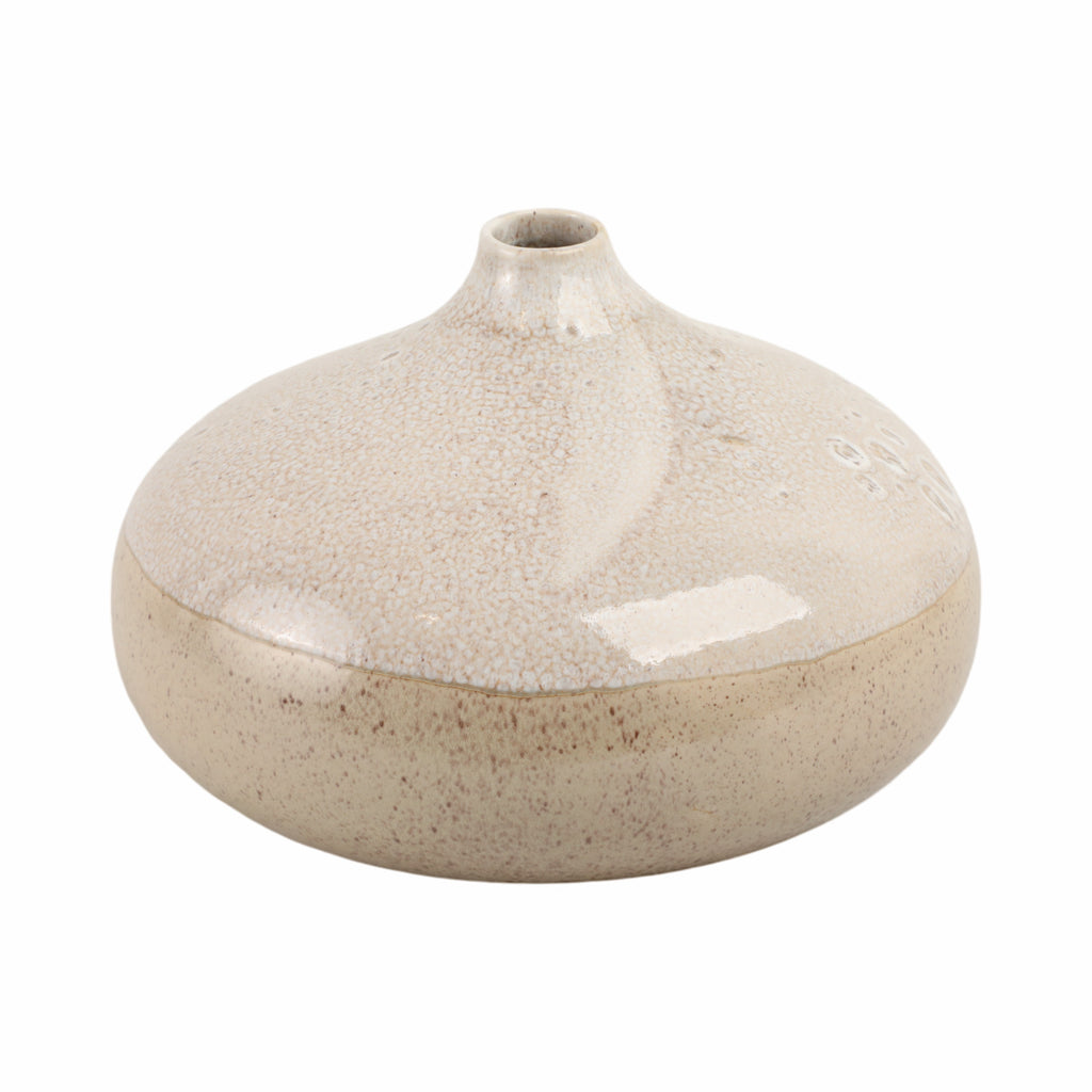 Emmetoak Cream Vase — 9″ — additional view