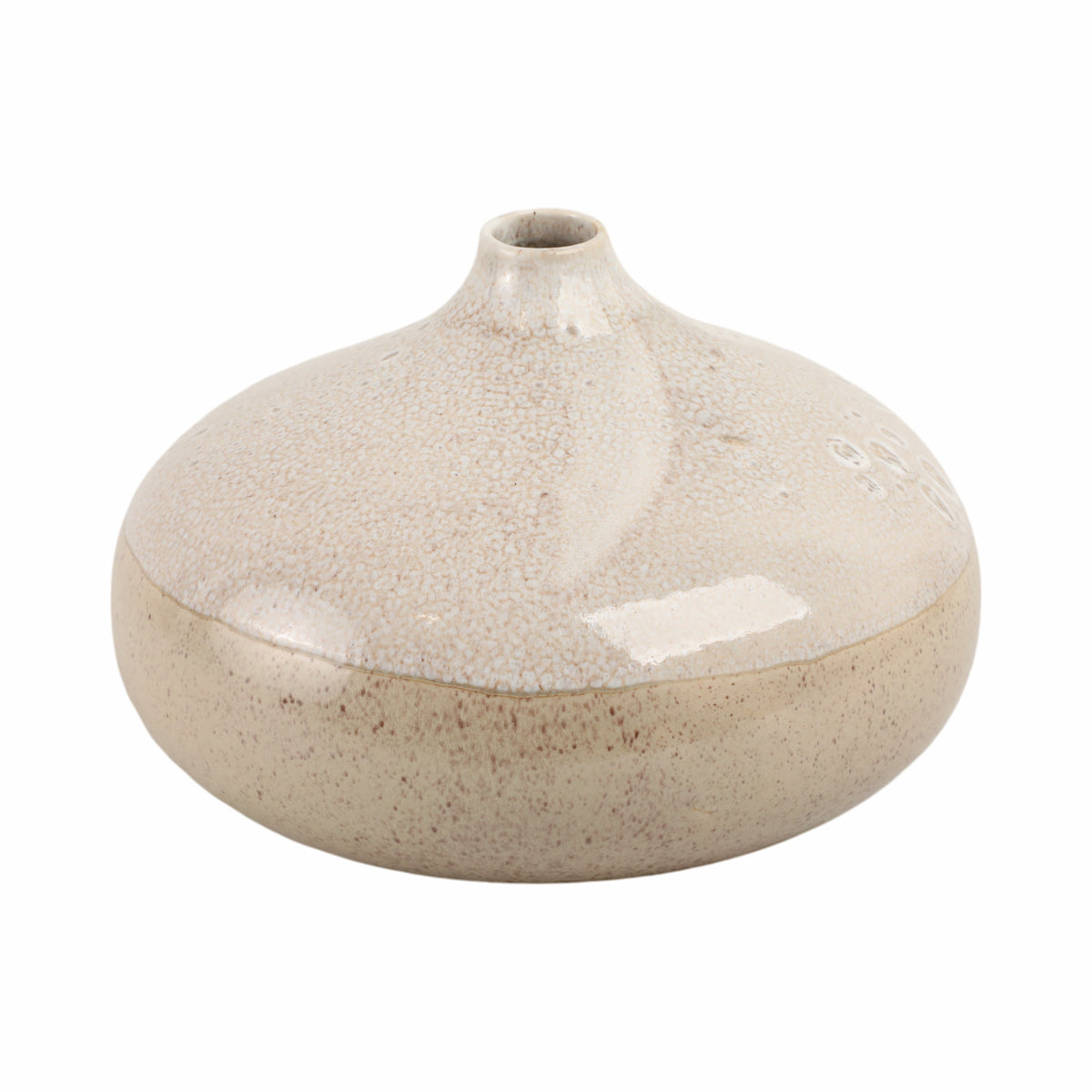 Emmetoak Cream Vase — 9″ — additional view