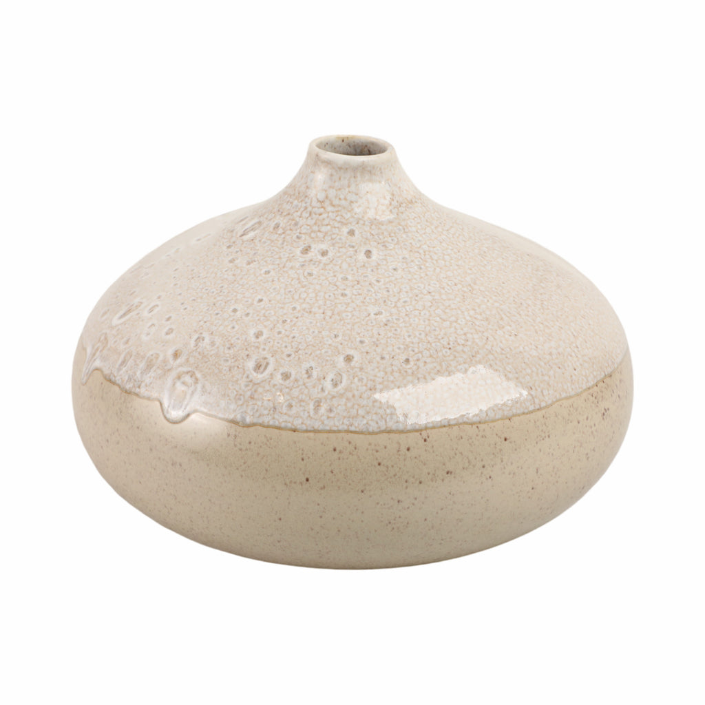 Emmetoak Cream Vase — 9″ — additional view