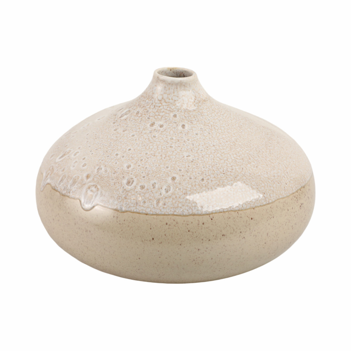 Emmetoak Cream Vase — 9″ — additional view