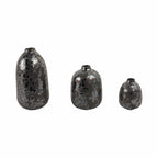 Tessgate Set of 3 Black Vases — 10″ — additional view