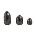 Tessgate Set of 3 Black Vases — 10″ — additional view