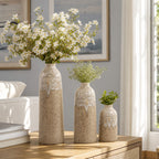 Kelseylake Set of 3 Tan Vases — 16″ — additional view