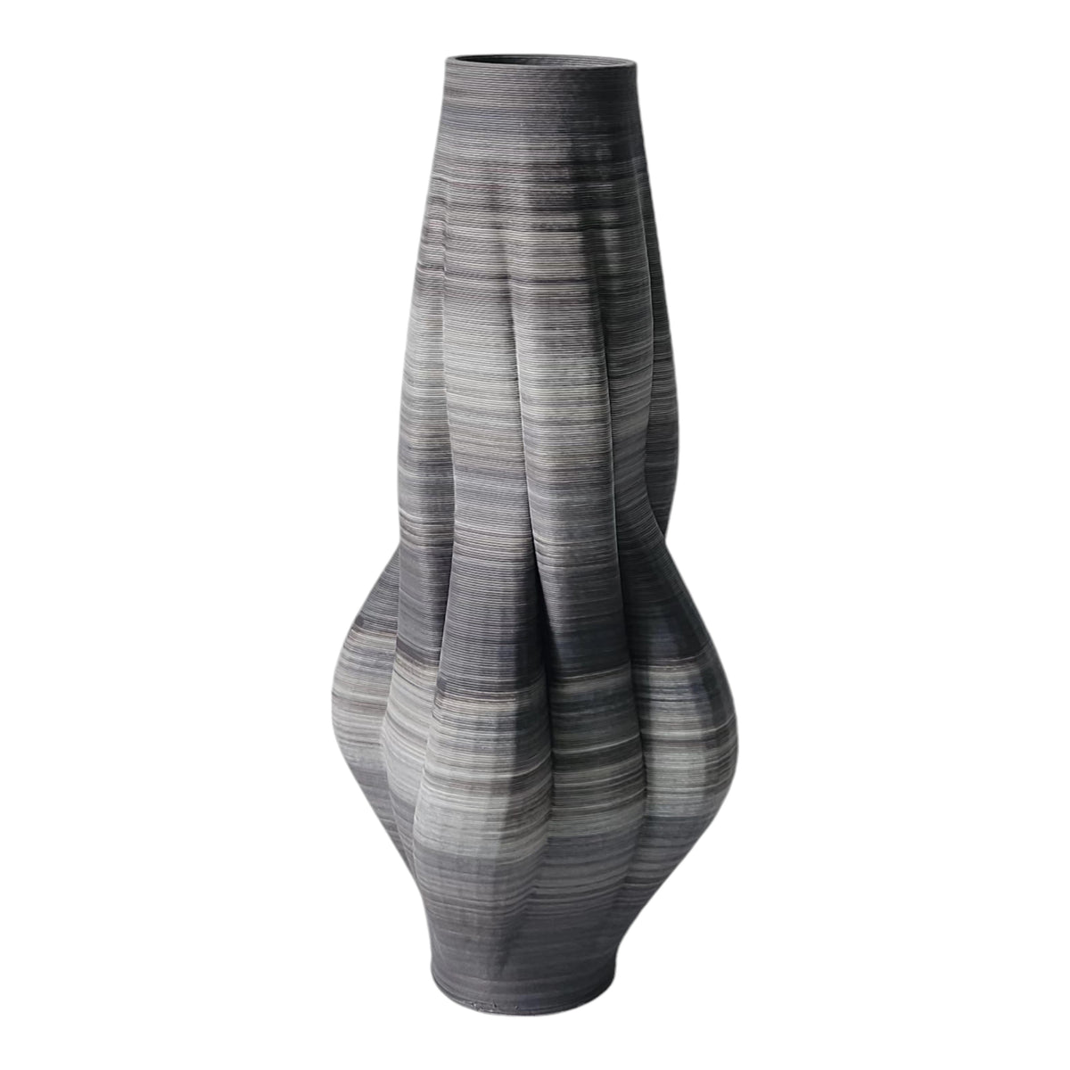 Aidenwell Gray Vase — 15″ — additional view