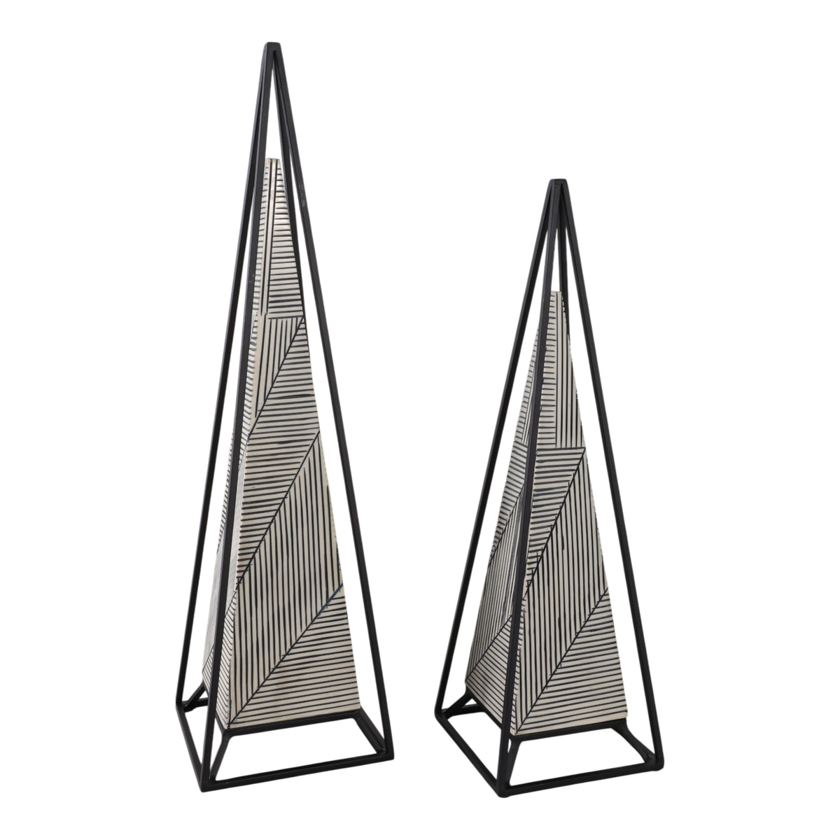 Claracross Set of 2 Black Decor — 26″ — additional view