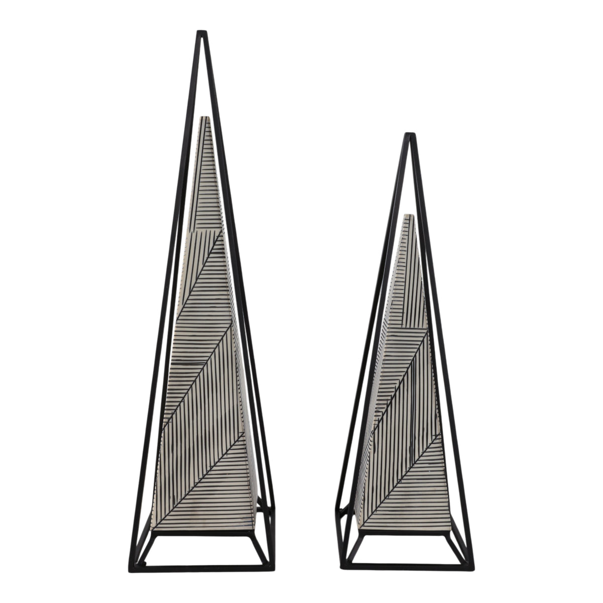Claracross Set of 2 Black Decor — 26″ — additional view