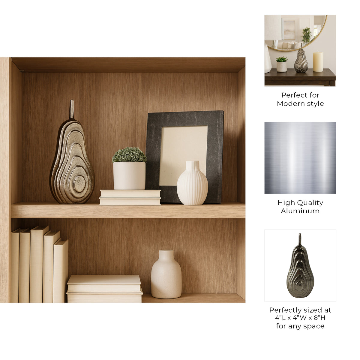Granleylake Gold Decor — 8″ — additional view