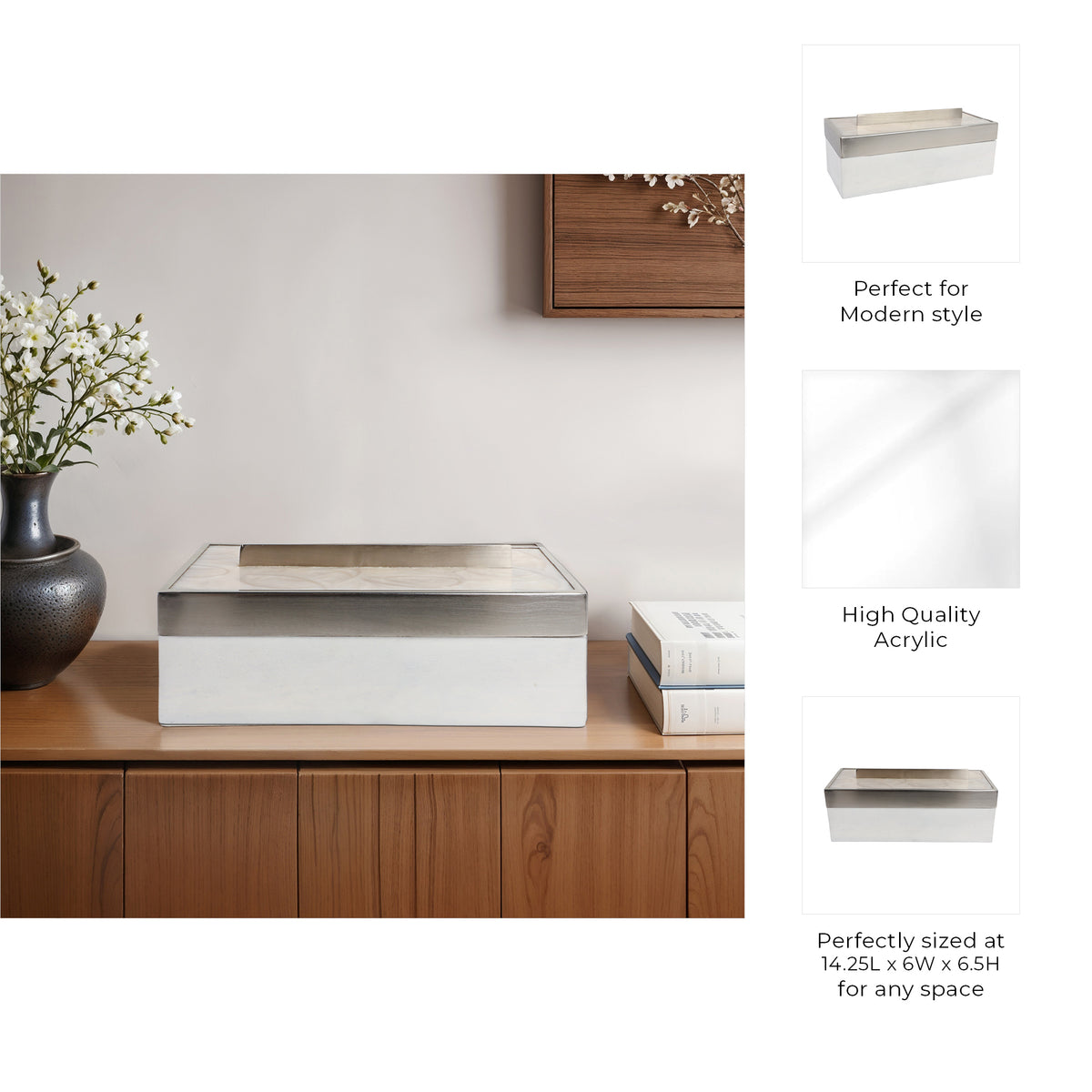 Graysonrose White Box — 7″ — additional view