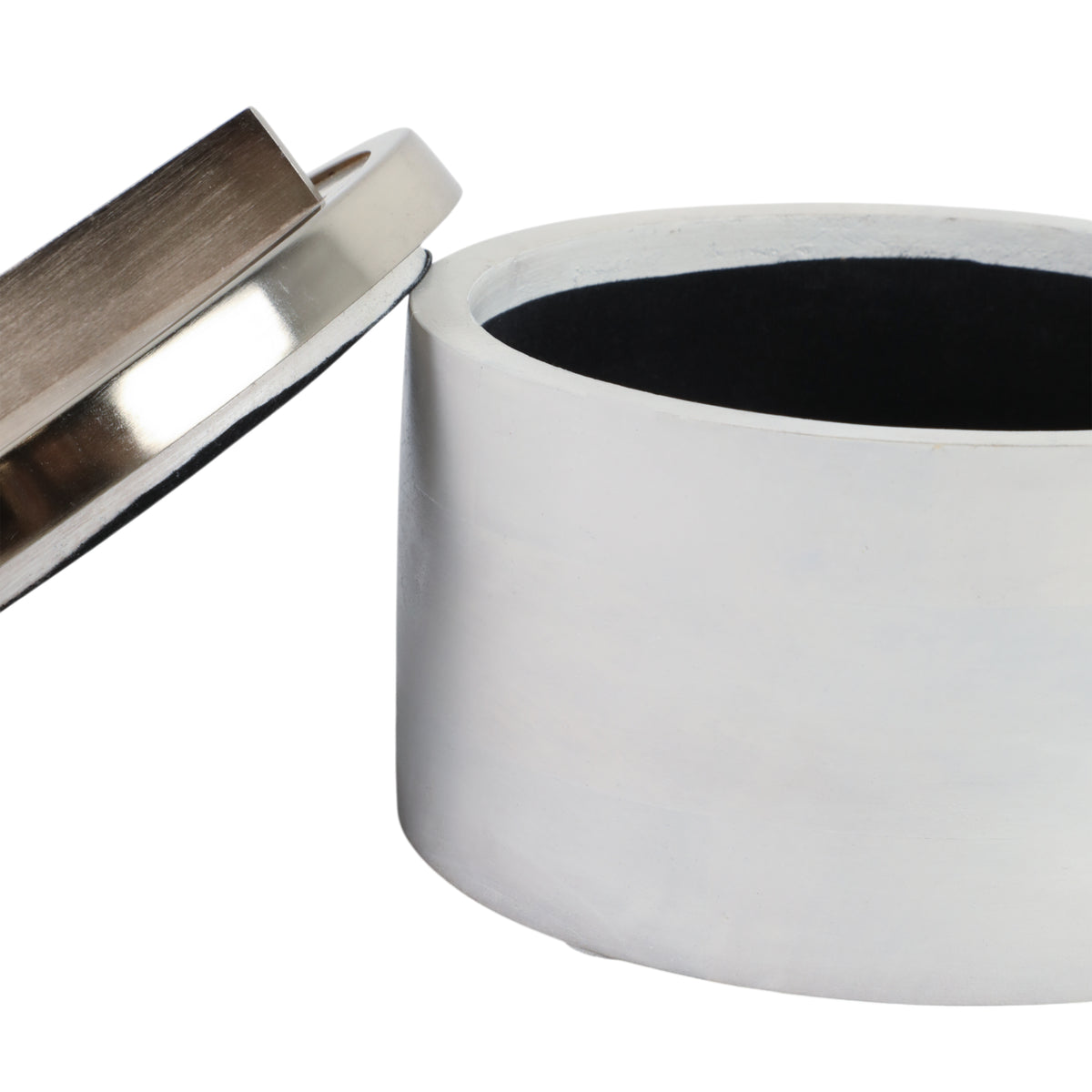 Chathamworth Set of 2 White Boxes — 6″ — additional view
