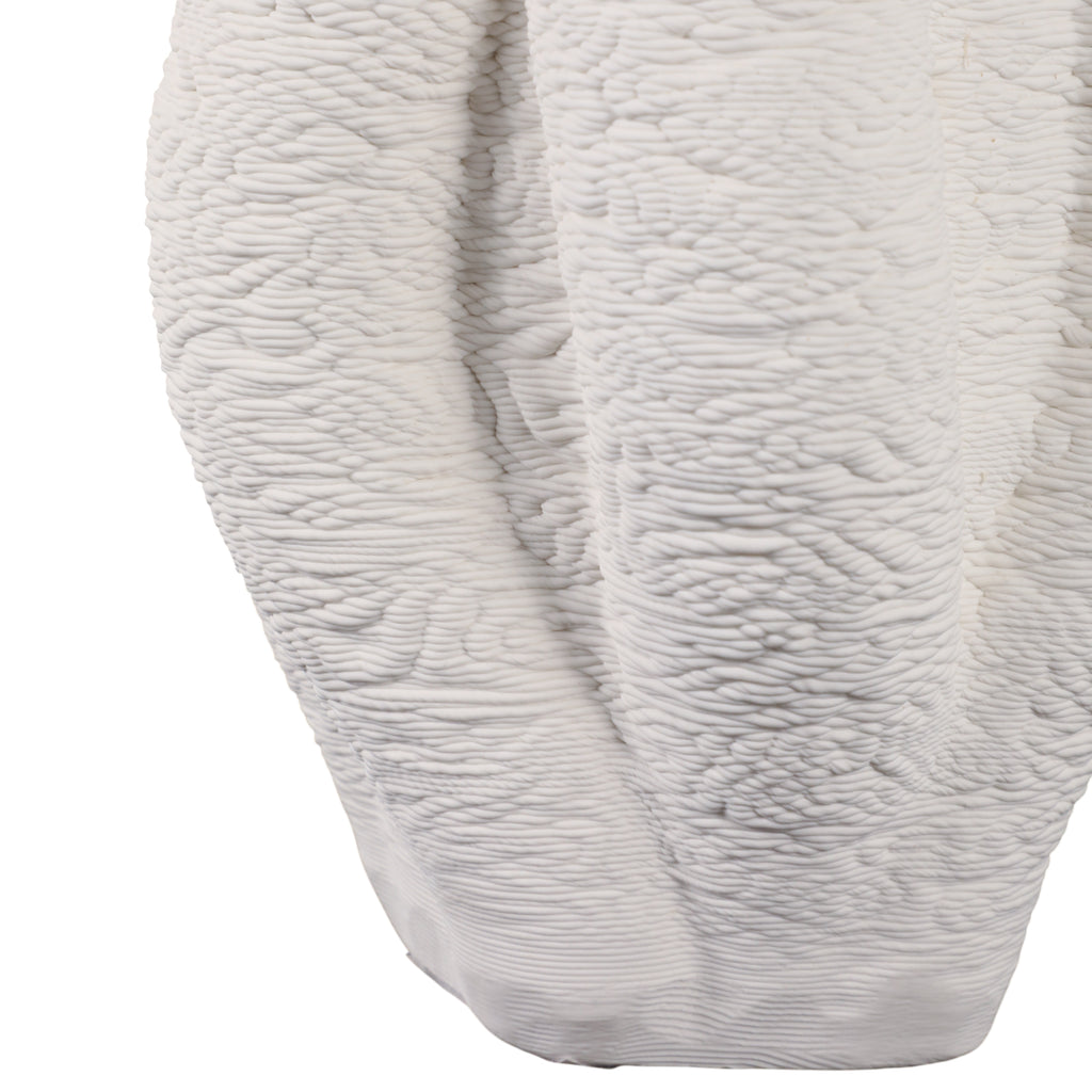 Hadfieldrose Ivory Vase — 16″ — additional view
