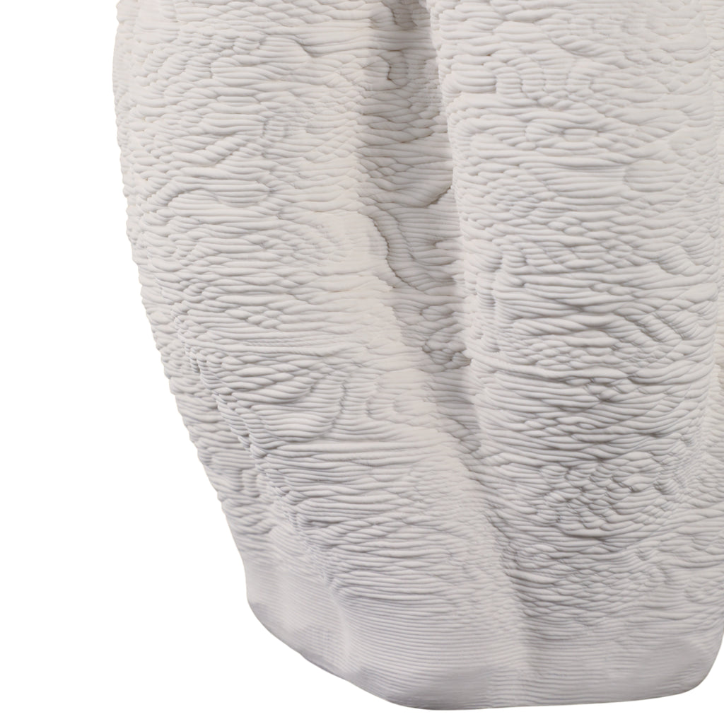 Hadfieldrose Ivory Vase — 20″ — additional view