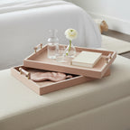 Nelsongate Set of 2 Tan Tray — 3″ — additional view